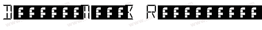 DisplayMonoB Regular字体转换